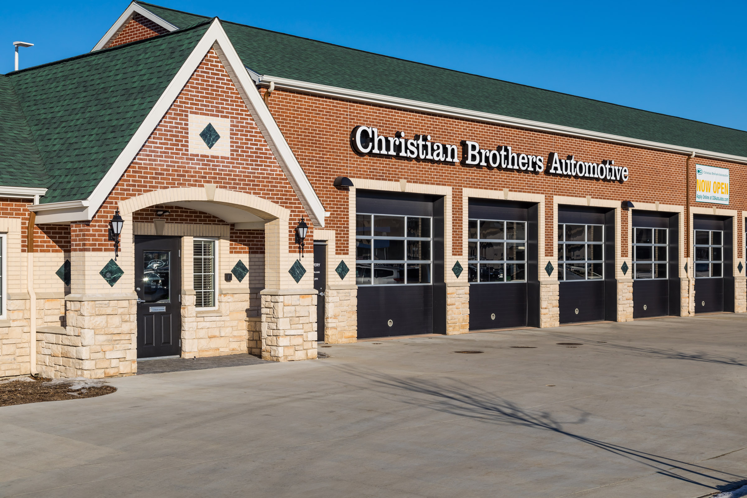 Image of entrance of CBAC